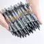 13/30pcs Retractable Gel Pens Set Black/Red/Blue Ink Ballpoint for Writing Refills Office Accessories School Supplies Stationery