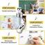 50/1Pcs Metal Strong Magnetic Pushpins Magnets Pin Whiteboard Fridge Thumbtack Power Magnet Sheets Push Pins for Office School