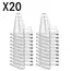 1-30PCS Clear Acrylic Coin Display Stand Holders Small Easel Rack Trading Card Holder Support for Kpop Idol Card Organizer