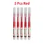 3-5Pcs Straight Liquid Gel Pen Quick-drying, Large-capacity 0.5mm Black Blue Ink for Writing School Office Stationery Supplies