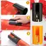 HORN Sliding Wrapping Paper Cutter - Easy-Glide Gift Wrap Trimmer for Christmas & Birthdays, Durable ABS，, Orange/Black