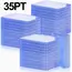 35PT Top Cover Loader Clear Protective Trading Card Holder Hard Plastic Card Sleeves Holder for Baseball Card Sports Cards