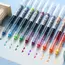 10 Pcs Color Gel pens.Quick Drying Large Capacity，0.5mm, suitable for Students, Note-taking, Marking, Drawing, Bookkeeping.