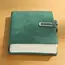 Vintage A5 leather notebook with personalized soft cover - perfect for business meetings and college life