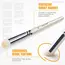 Dry Brush Miniature Painting Drybrush Set Hobby Detail Paint Brush Set for Acrylic/Oil/Watercolor Brushes for Beginners & Pros