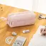 Large-Capacity Zippered Pencil Case Portable Multi-Compartment Pencil Pouch Waterproof and Durable Stationery Storage