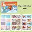 3D Animal Jigsaw Puzzle Stickers DIY Handmade Creative Collage Art Set With Self-Adhesive Paper Back To School Gifts Educational