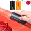 HORN Sliding Wrapping Paper Cutter - Easy-Glide Gift Wrap Trimmer for Christmas & Birthdays, Durable ABS，, Orange/Black
