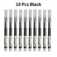 10 Pcs Color Gel pens.Quick Drying Large Capacity，0.5mm, suitable for Students, Note-taking, Marking, Drawing, Bookkeeping.