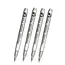 4/6pcs Waterproof Permanent Metallic Brush Paint Marker Pens DIY Resin Mold Gold Silver Drawing Supplies Craft Markers Pen