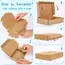 20/10PCS Corrugated Box Mailers,Brown Cardboard Shipping Box Corrugated Box Mailer Shipping Box Kraft Paper Packaging Box