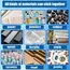 7PCS 495 LOOLIFL Super Glue Plastic Professional Adhesive TransparentCyanoacrylate Glue Fast Drying OdorlessLongLasting Bonding