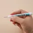 White Marker Oily Fine Tip Courier Waterproof Non-Fading Advertising Greeting Card Tire Glass Highlighter Pen Can Not Be Erased