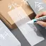 White Marker Oily Fine Tip Courier Waterproof Non-Fading Advertising Greeting Card Tire Glass Highlighter Pen Can Not Be Erased