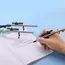 Creative detachable sniper rifle model pen, can be a special gift for friends who like creative items and love models