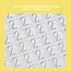 Children's Groove Control Pen Practice Calligraphy, English Alphanumeric Mathematical Drawing, Training Exercise Book
