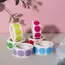 1000 PCS Color Dot Label Sticker  Classification Mark Coated Paper Sticker Rolls  Kawaii Stationery  Aesthetic