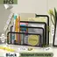 Papers Trays Notebook Stand Rack Desk 3-layer Black Metal Iron Mesh Holder for Magazine Document File Book Rack Organizer Office