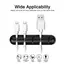 Cable Cord Wire Organizer Silicone USB Cable Winder Management Clips Self Adhesive for Mouse Keyboard Headset Car For iPhone