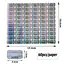 300/600pcs 2.5x1.5cm Security Seal Tamper Proof Stickers Holographic Warranty Void Laser Label with Serial Number Adhesive Label