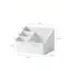 Dormitory living room desktop storage box plastic office cosmetics finishing box remote multi-function finishing storage box bat