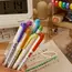 5 Colors/box Double Headed Highlighter Pen Set Fluorescent Drawing Markers Highlighters Pens Art Japanese Cute Pastel Stationery