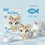 18 Styles Little Dog Cat Cute Pet Small Building Block Model Series Ornaments Children's Toys Miniature Bricks