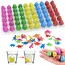 10/20/60pcs Mini Hatching Dinosaur Egg Toy Colorful Cracked Eggs Children Funny Toys Festival Party Favors Gifts for Kids TMZ