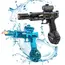 Electric Water Gun Absorb Water Continuous Shooting, Lights With Auto Sensor Water Gun, Summer Outdoor Beach Pool Toy For Kids