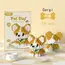 18 Styles Little Dog Cat Cute Pet Small Building Block Model Series Ornaments Children's Toys Miniature Bricks