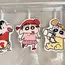 Kawaii Crayon Shin-Chan Cartoon Cute Hand Towel Water-Absorbent Coral Fleece Kitchen Quick-Drying Shower Room Supplies