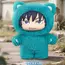 BANDAI Jujutsu Kaisen Battle V2 Cat Paradise Party Series Blind Box Cute Plush Doll Pendant Anime Periphery Surprise Gift