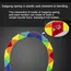 Colored Magic Cube Toys Magic Rule Snake Multi-color Puzzle Fidget Toys Decompression Transformable Cubes Educational Toys