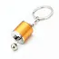 Metal Keyring Creative Car Shifter Keychain Six Speed Manual Transmission Shift Gearbox Gear Fidget Toys Relieve Stress Anxiety