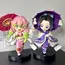 New Anime Figure Demon Slayer Figures Kimetsu No Yaiba Doll Plum Rain Series Blind Box Figurine Warrior Action Figure Model Toys