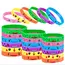 12pcs Pokemon Bracelet Anime Pikachu Charmander Children Cartoon Silicone Wristband Bracelets Party  Accessoires Cosplay Gifts
