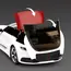 1:32 911 Targa 4S Sports Car Alloy Car Model Simulated Children's Toy Collection Ornaments for Boys Gifts
