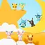 Pokemon Anime Popular Poke Ball Action Figures Eevee Sylveon Umbreon Mini Dolls FUNISM Original Genuine Model Ornament Toys Gift
