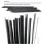 Carbon Fiber Solid Rods Diameter 0.5mm~12mm Cylindrical Carbon Shaft for RC Models or DIY