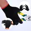 10 Pairs Black Durable Safety Gloves - Anti-Slip, Wear-Resistant, ESD Protection for Gardening & Woodworking