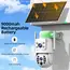 JOOAN 4K Solar Security Camera Wireless Outdoor Dual Lens Solar IP Camera PIR Human Detection Night Vision Battery CCTV Camera