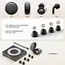 Silicone Earplugs for Sleep Noise Cancel Noise Reduction-Soundproof Reduce Disturbances -Quality loop Earplugs