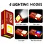 LED COB Mini Flashlight USB Rechargeable Mini Torch Portable Working Light With Magnet Outdoor Emergency Hiking Fishing Lantern