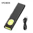 Magnetic Work Light Rechargeable COB Flashlight  Suitable for Night Work Emergency Lamp Night Light Small Car Lamp
