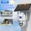 JOOAN 4K Solar Security Camera Wireless Outdoor Dual Lens Solar IP Camera PIR Human Detection Night Vision Battery CCTV Camera