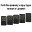 Multi-Frequency Copy 300MHz-868MHz Face-to-Face Transmitter Roller Shutter Garage Door Electric Vehicle Remote Control