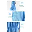 Disposable Breathable Dustproof Water Oil Resistant Work Safety Overall Anti Dust Spary Painting Decorating Labour Coverall Suit