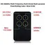 Multi-Frequency Copy 300MHz-868MHz Face-to-Face Transmitter Roller Shutter Garage Door Electric Vehicle Remote Control