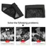 1X Car Back Rear Trunk Organizer Net Mesh Seat Elastic String Magic Sticker Universal Storage Bag Pocket Auto Put Paper Stowing