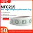 50pcsWet inlay sticker NFC electronic tag Ntag 213 chip chip NFC sticker personalized music wall product anti-counterfeiting 215